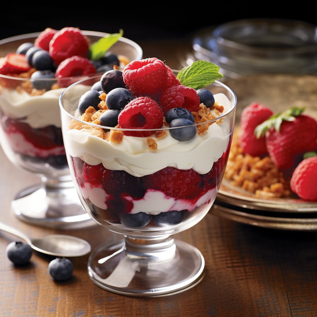 The Easiest Healthy Mousse & Berry Parfait Cups - Sattvic Recipes